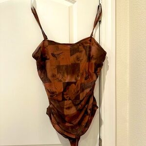 Cider, 1XL, bodysuit, brown